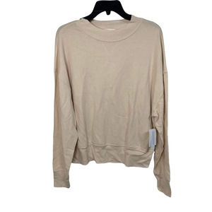 ABOUND Beige Oatmeal Pullover‎ Sweater Size Small NEW